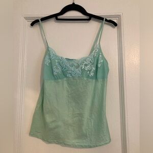 Dosa silk and lace cami